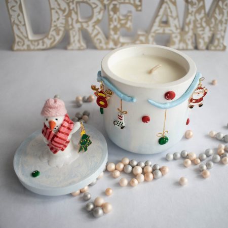 Alternative view of Lumânare parfumată Snowman