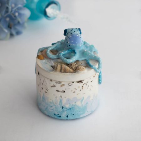 Lumânare parfumată decorativă glow in the dark Marina