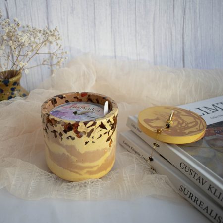 Lumanare parfumata Samira din ceara de cocos