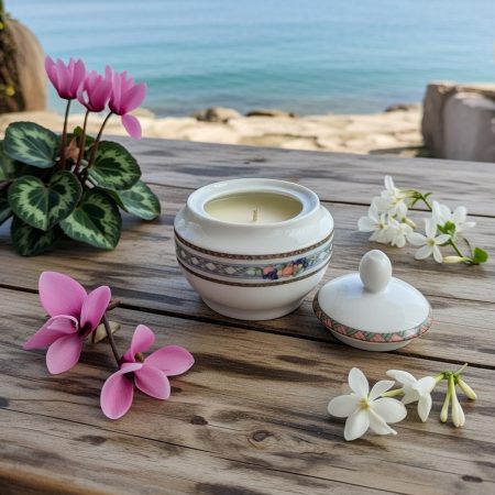 Lumânare parfumată Șosete de zână din ceară de soia cu parfum marine