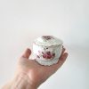 Lumânare parfumată Raze de soare în vas vintage din porțelan de Boemia cu parfum floral - imagine 3
