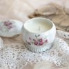 Lumânare parfumată Raze de soare în vas vintage din porțelan de Boemia cu parfum floral - imagine 4