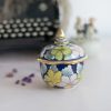 Lumânare parfumată Oriental Luxury în vas vintage din porțelan Benjarong