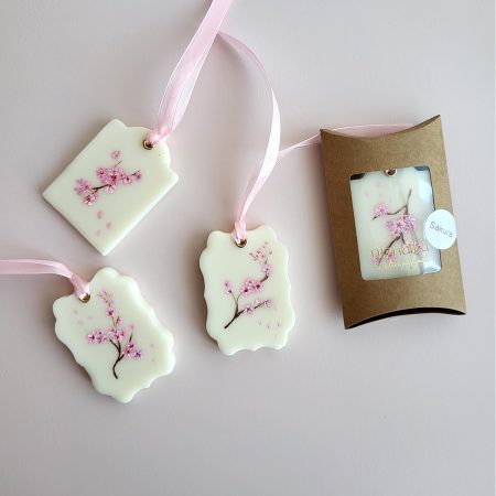 Odorizant de dulap pictat din ceară de soia - Sakura