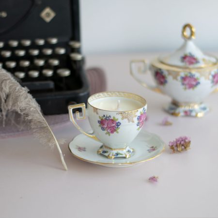 Lumanare parfumata La Boheme mica in vas de portelan