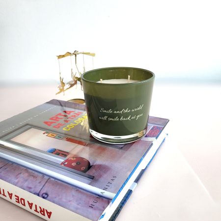 Lumanare parfumata Respiratie de dragon din ceara de soia