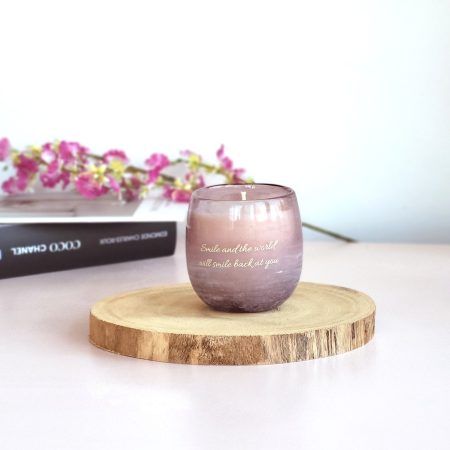 Lumanare parfumata vintage cu mesaj