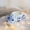 Lumânare parfumată Timeless în zaharniță din porțelan Royal Copenhagen - imagine 2