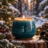 Lumânare parfumată Verdissimo în vas vintage cu parfum de pin